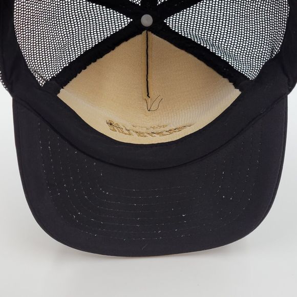 Vintage MCI Race For Life Embroidered Black Mesh Scrambled Eggs Snapback Hat Cap - Picture 7 of 10